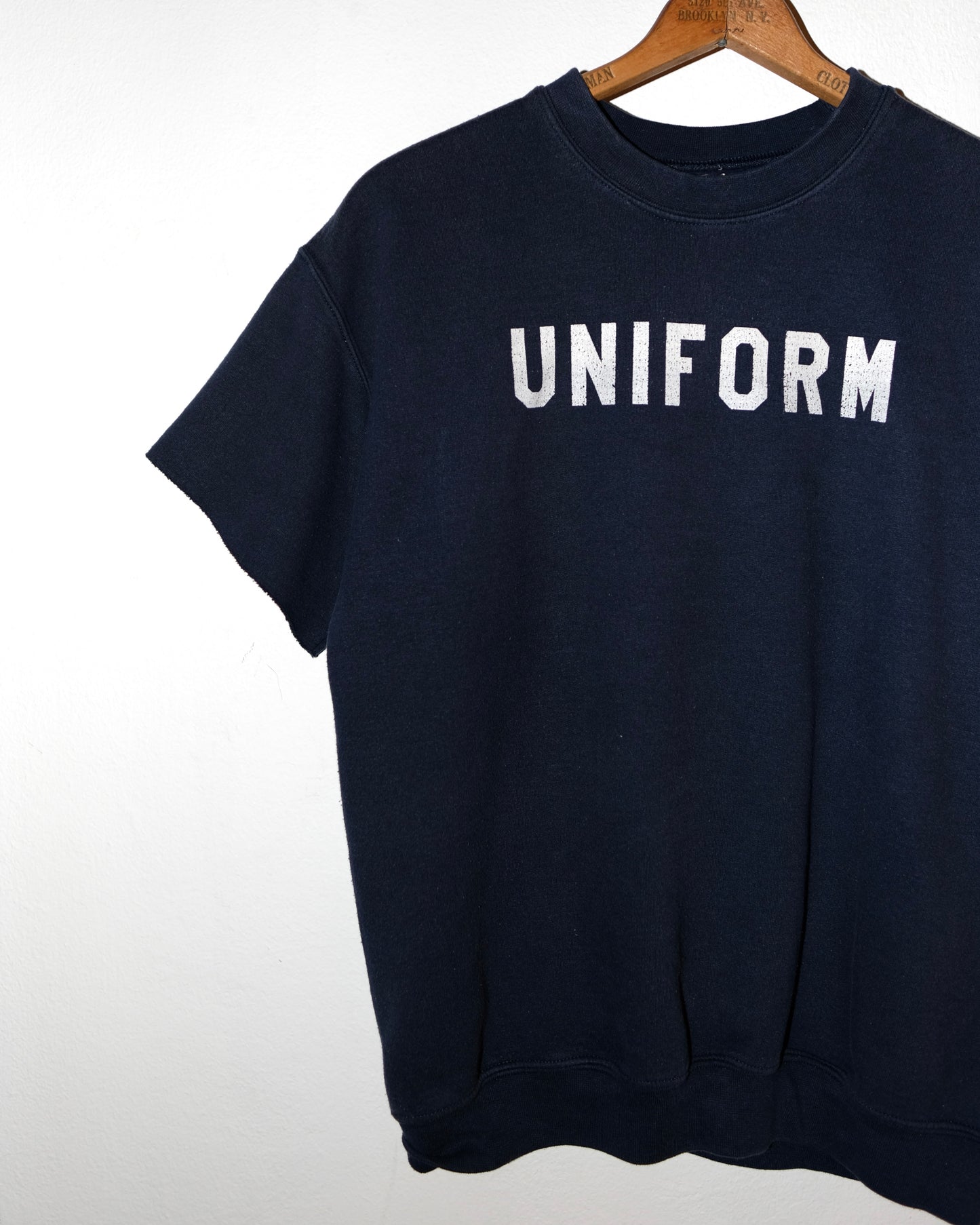 80s FONT SWEATSHIRT SHORT SLEEVE ‘UNIFORM’