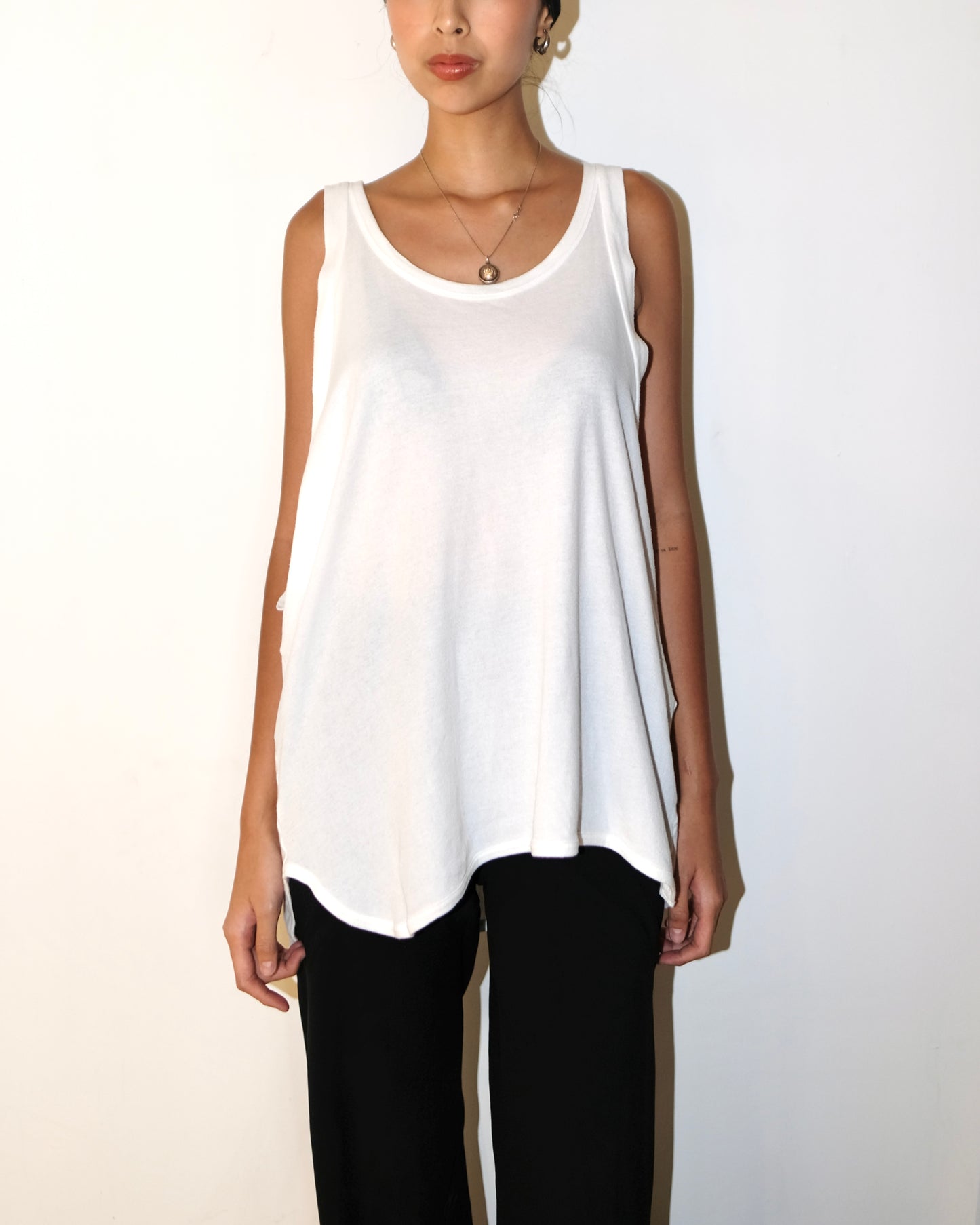 Y’s YOHJI YAMAMOTO ASYMMETRICAL TANK TOP