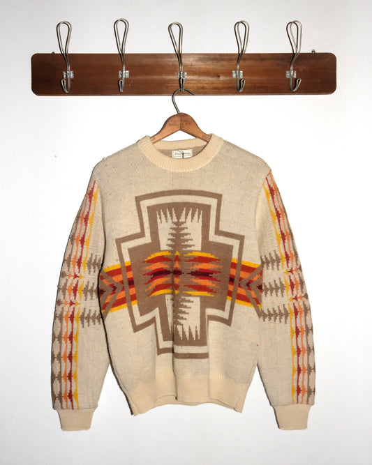 70s PENDLETON WOOL NAVAJO SWEAT