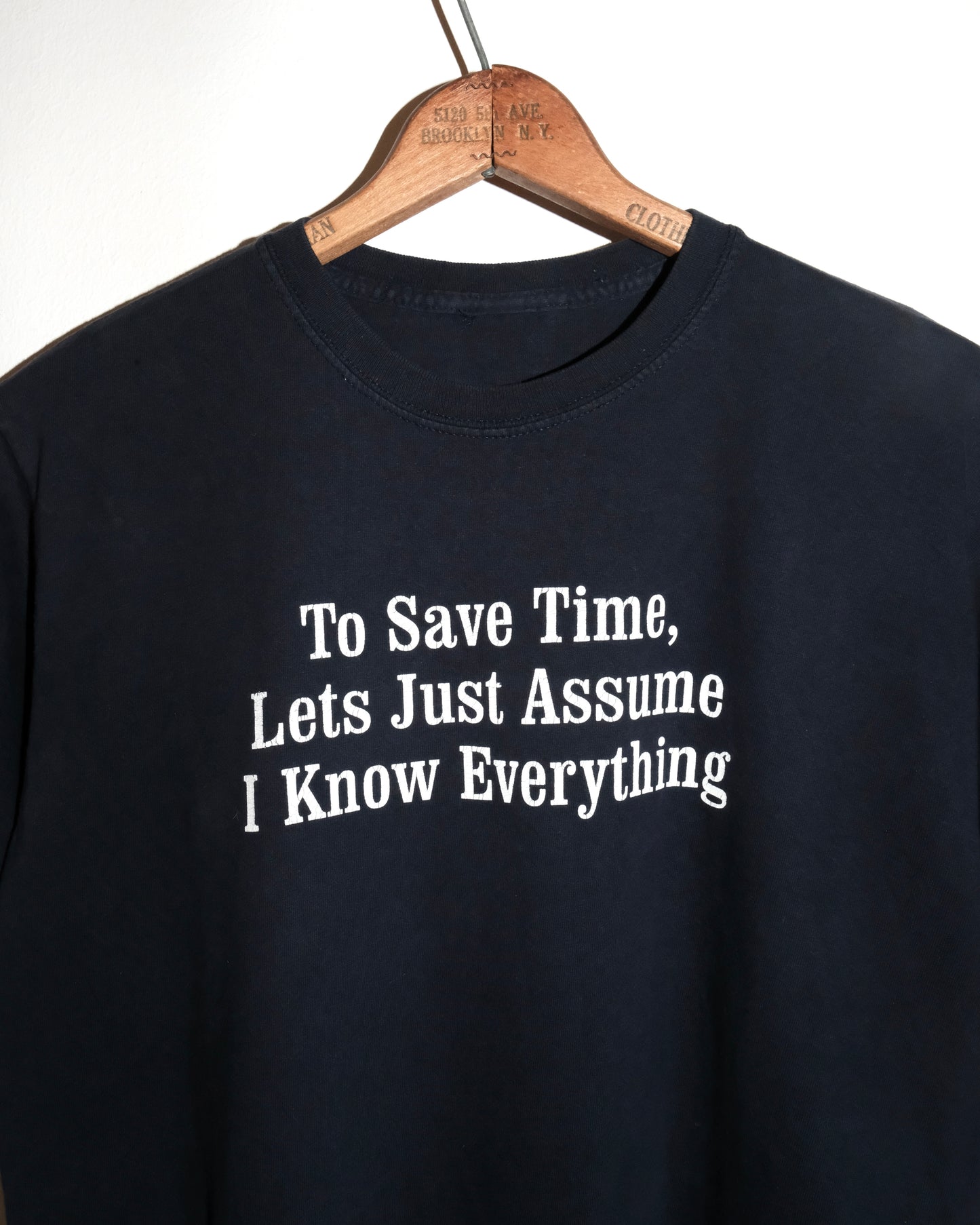 2000s TO SAVE TIME FONT TEE