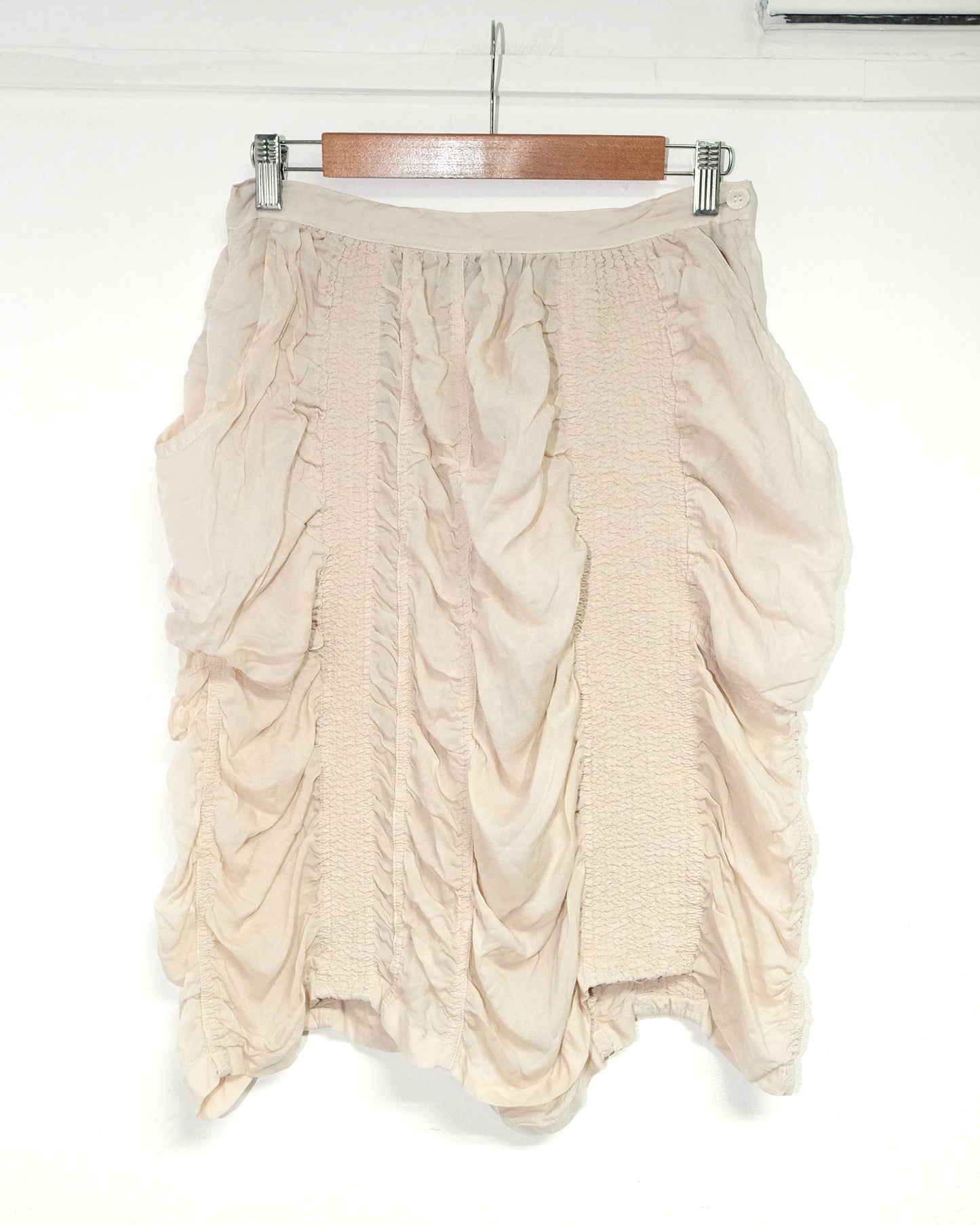 ZUCCA BY ISSEY MIYAKE SHIRRING SKIRT