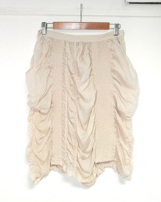 ZUCCA BY ISSEY MIYAKE SHIRRING SKIRT