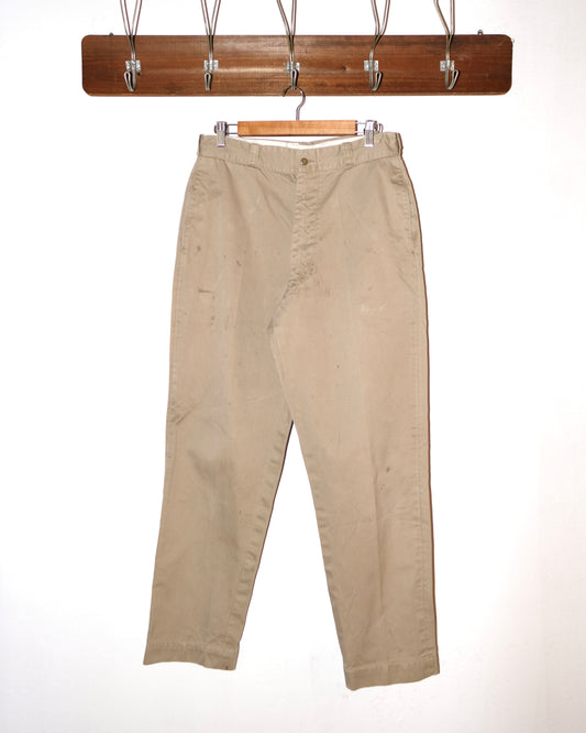 70s U.S. ARMY MILITARY KHAKIS TROUSER PANT