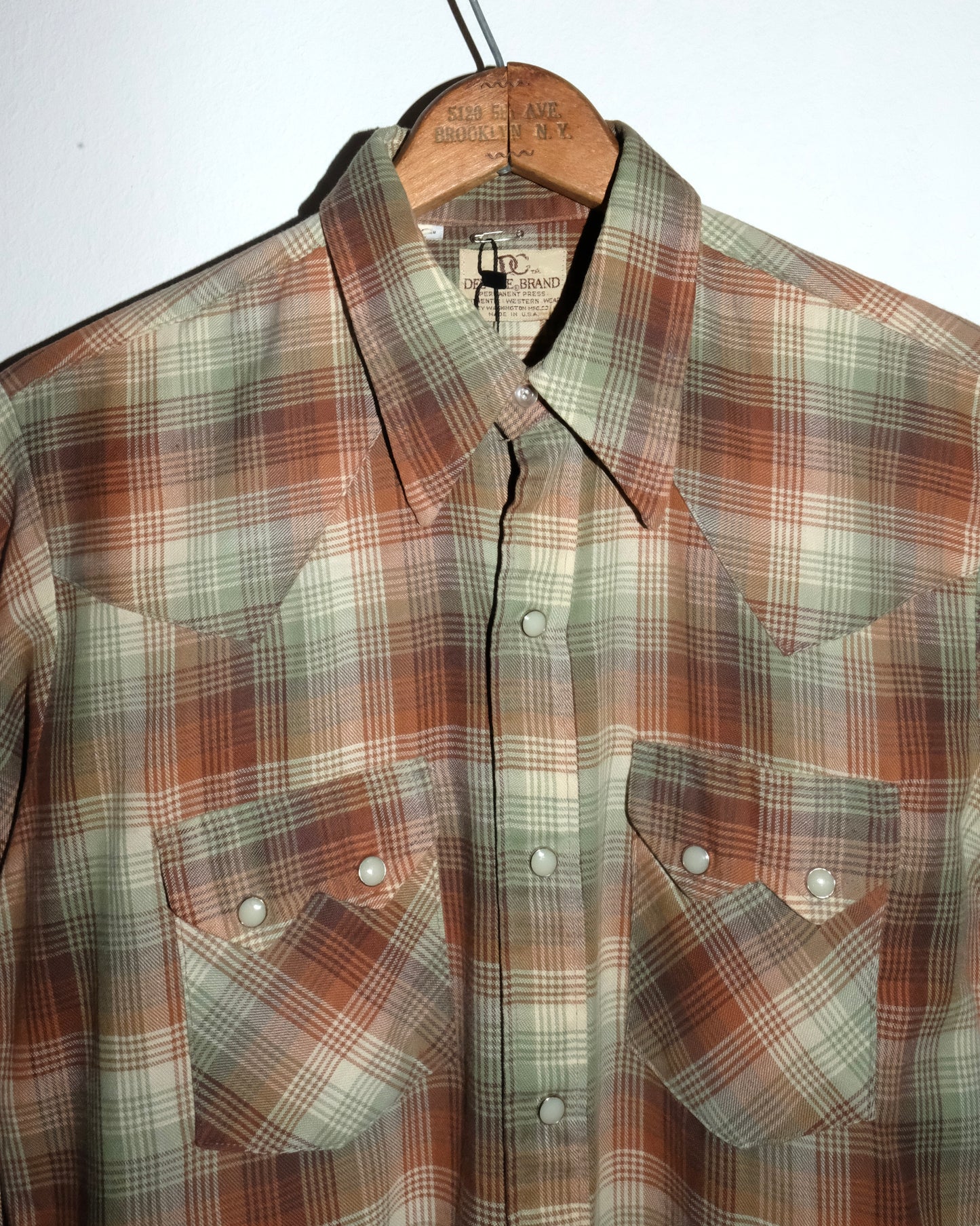 70s DEE CEE WESTERN PEARL SNAP SHIRT