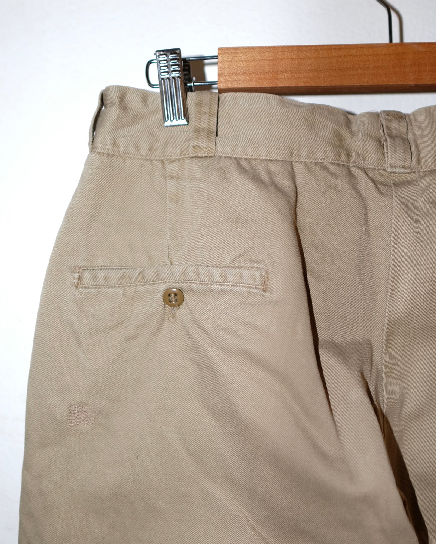 70s U.S. ARMY MILITARY KHAKIS TROUSER PANT