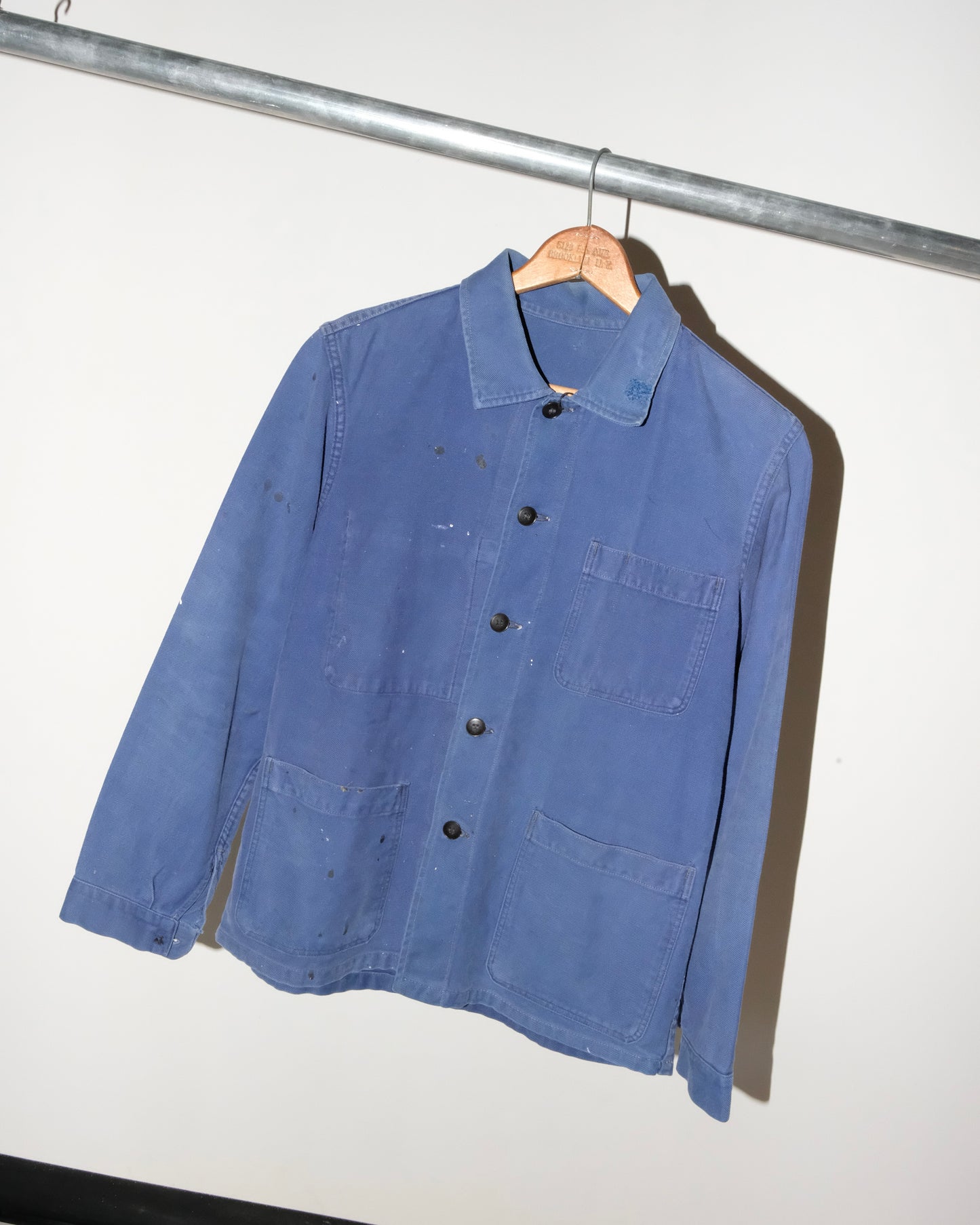 70s FRENCH WORK CHORE JACKET