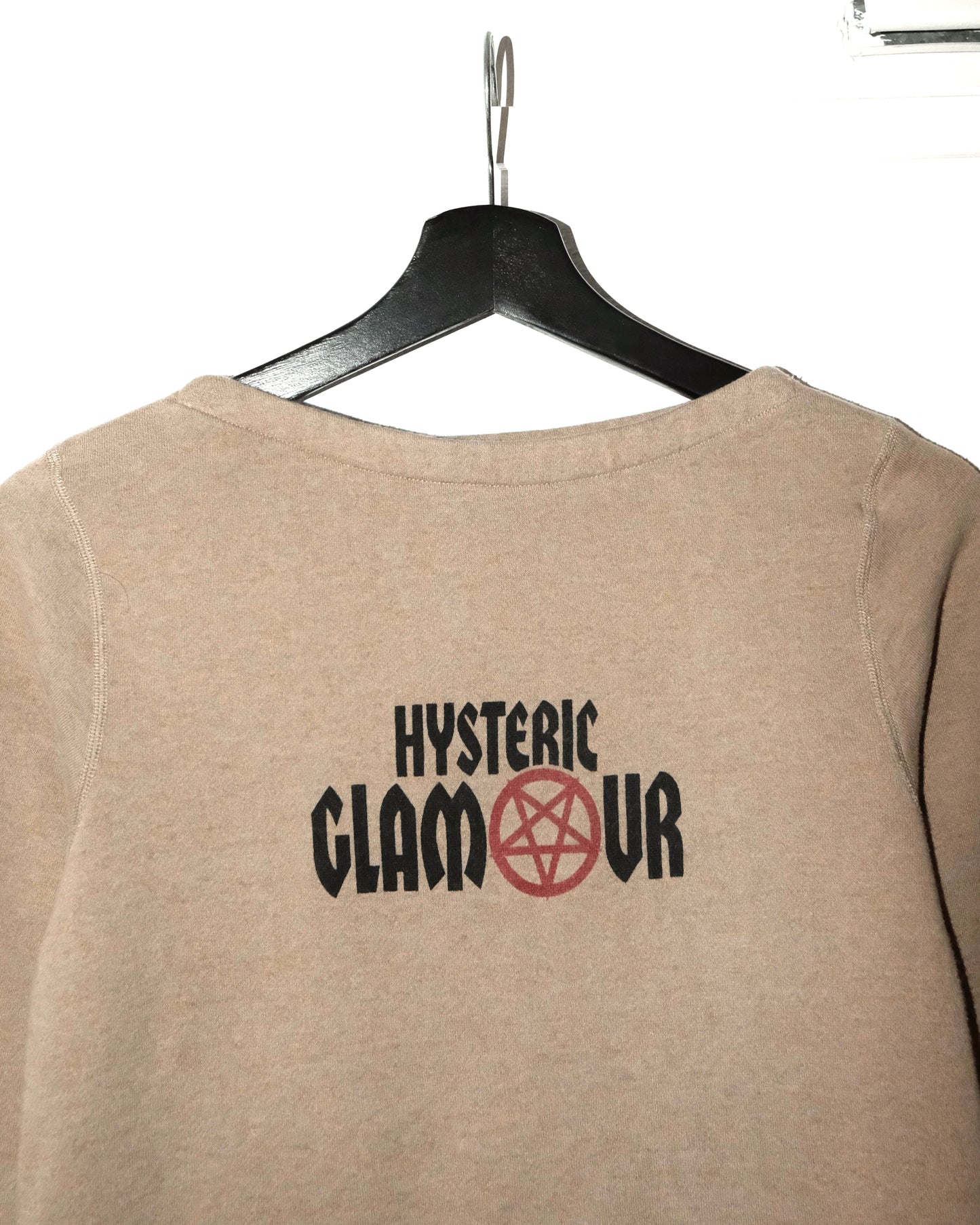 HYSTERIC GLAMOUR BEIGE JUMPER