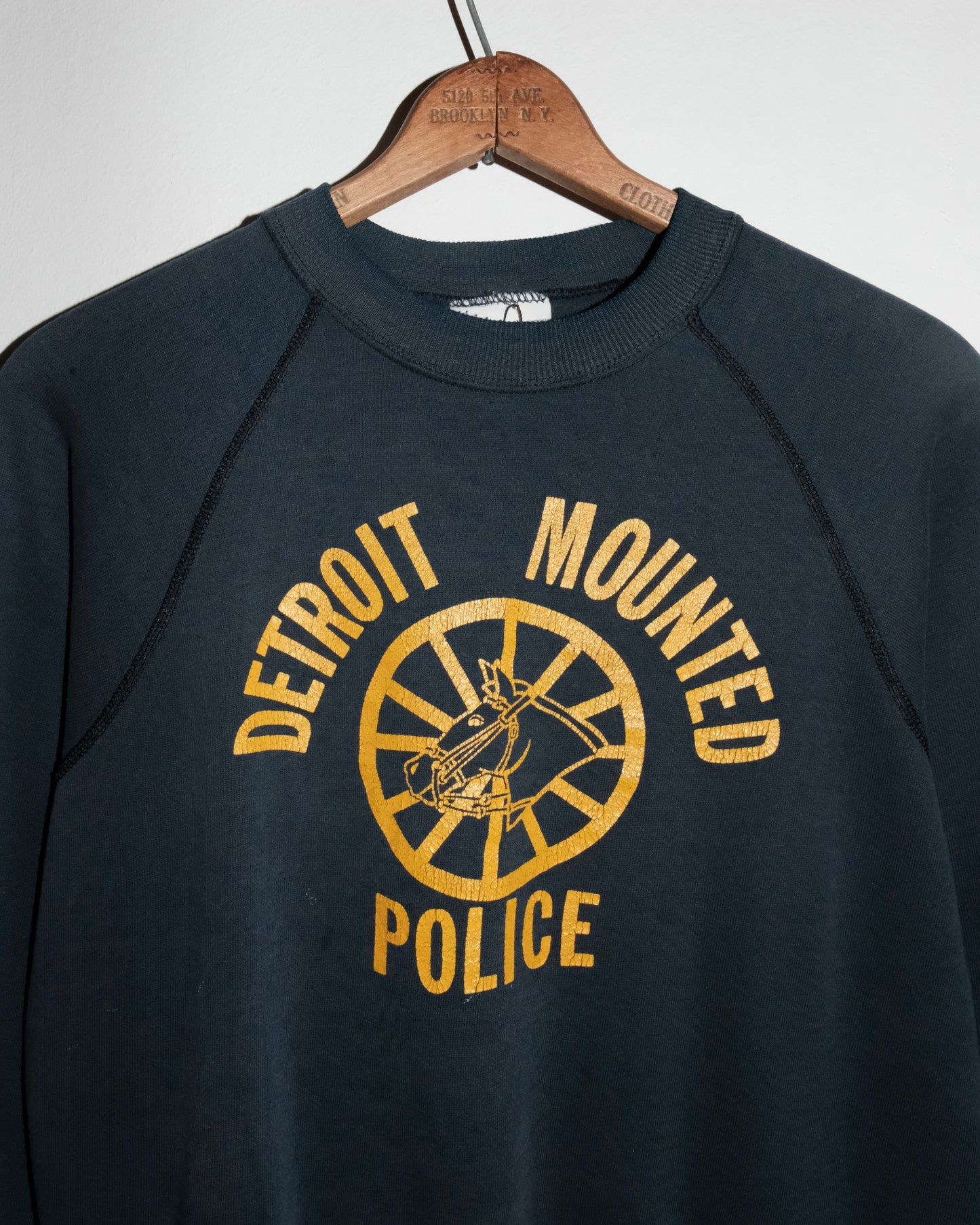 80s DETROIT MOUNTED POLICE SWEATSHIRT
