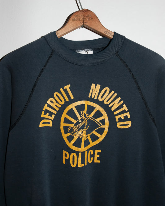 80s DETROIT MOUNTED POLICE SWEATSHIRT