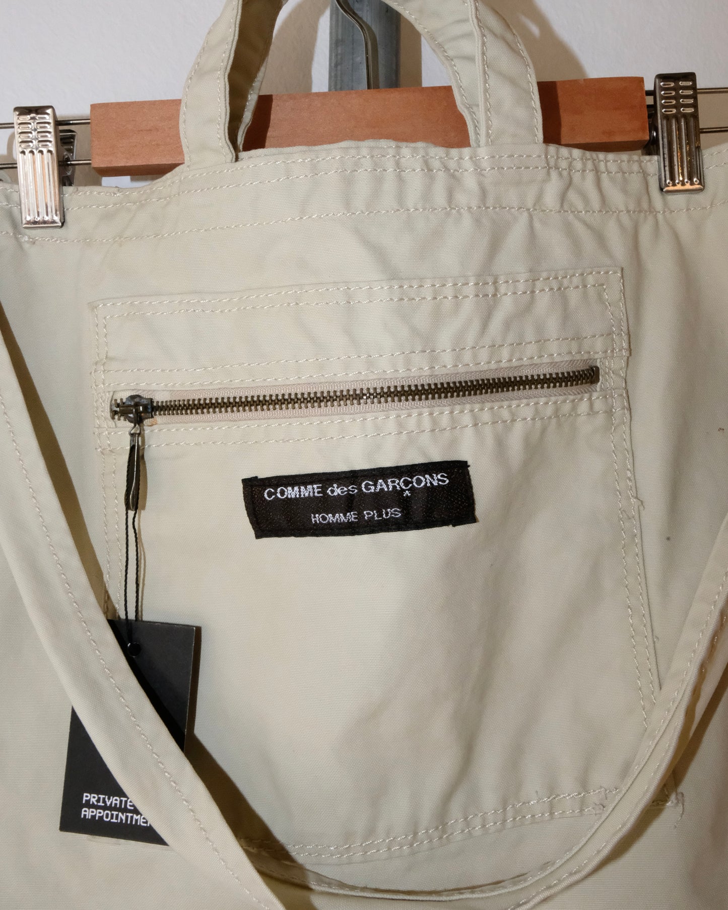 Comme des Garçons HOMME PLUS SEE IT WEAR IT REVERSIBLE TOTE BAG