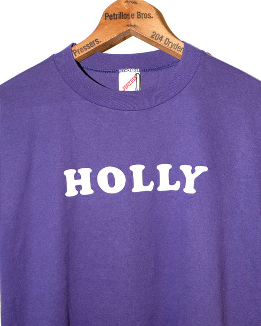 80s HOLLY FONT TEE