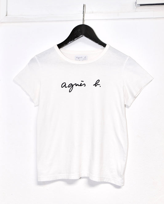 Agnès B. LOGO PRINTED TEE