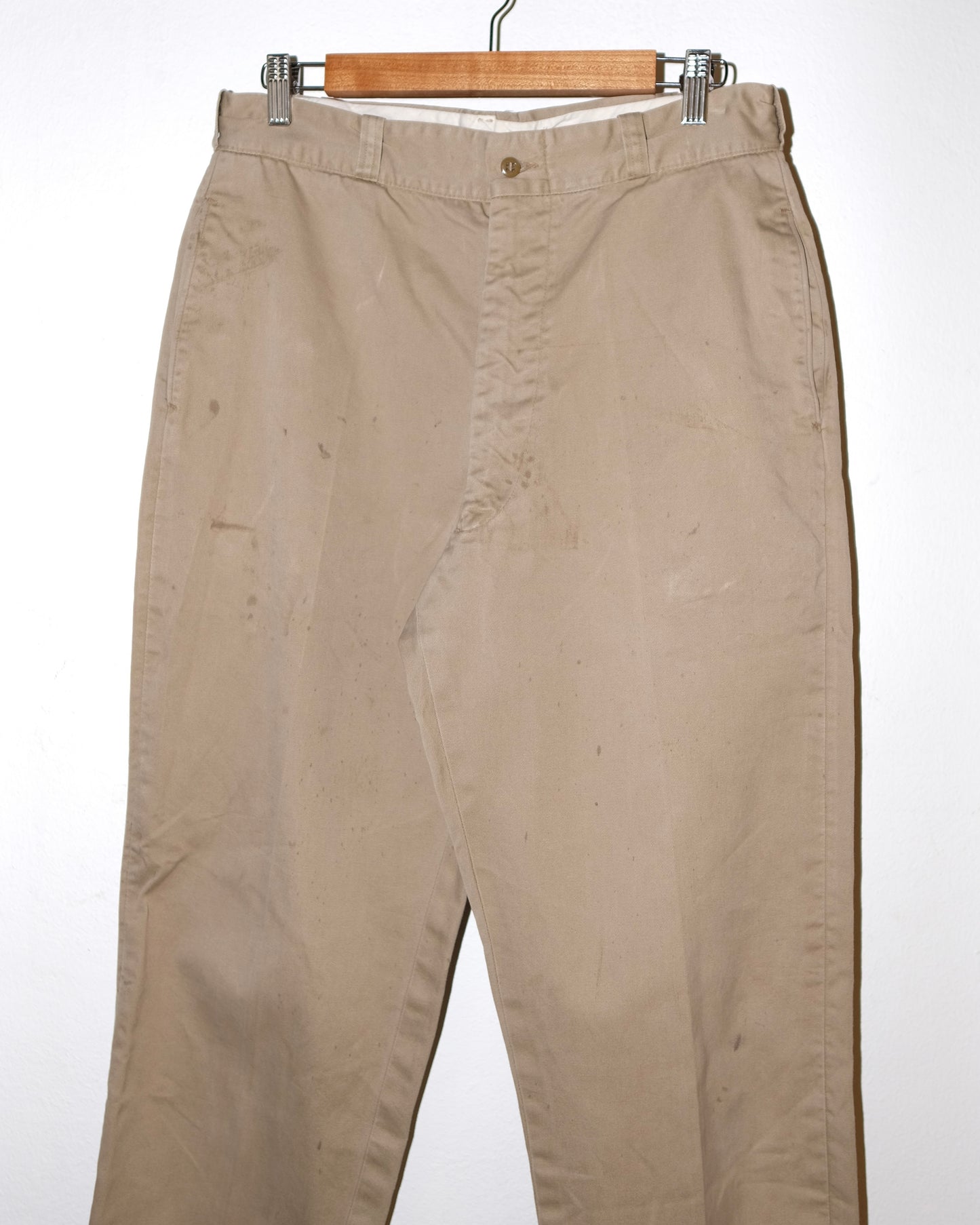 70s U.S. ARMY MILITARY KHAKIS TROUSER PANT