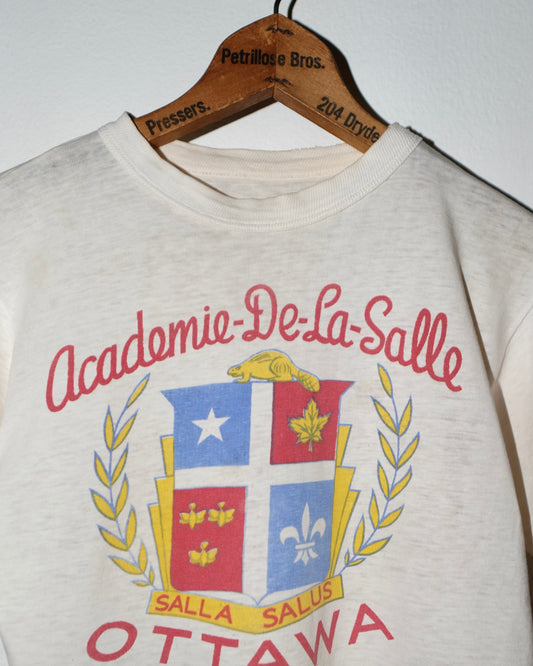 60s "ACADEMIE-DE-LA-SELLE OTTAWA" TEE