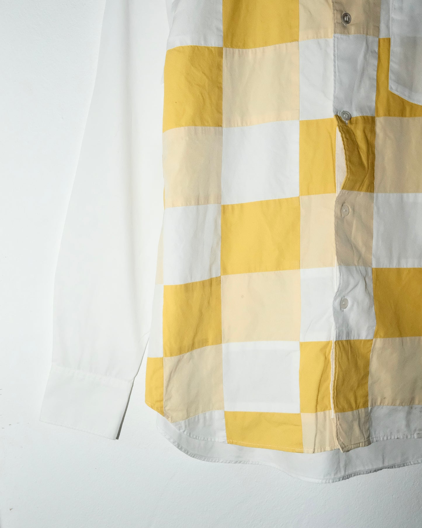 COMME des GARCONS GANRYU CHECKERBOARD PATCHWORK