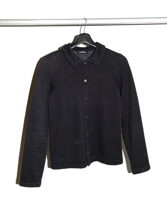 tricot COMME des GARCONS ROUND COLLAR WOOL CARDIGAN
