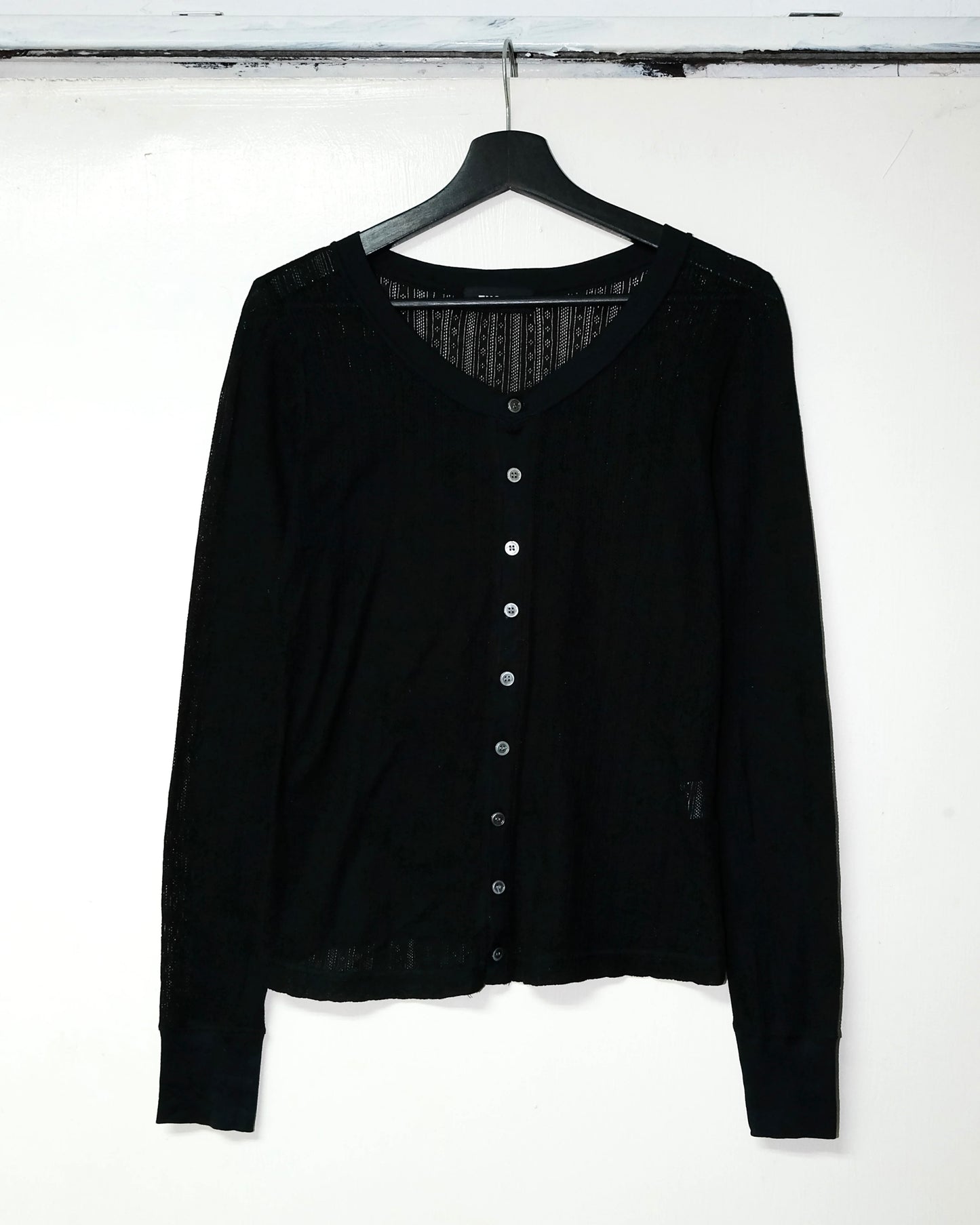 ZUCCA LACE SEE THROUGH CARDIGAN