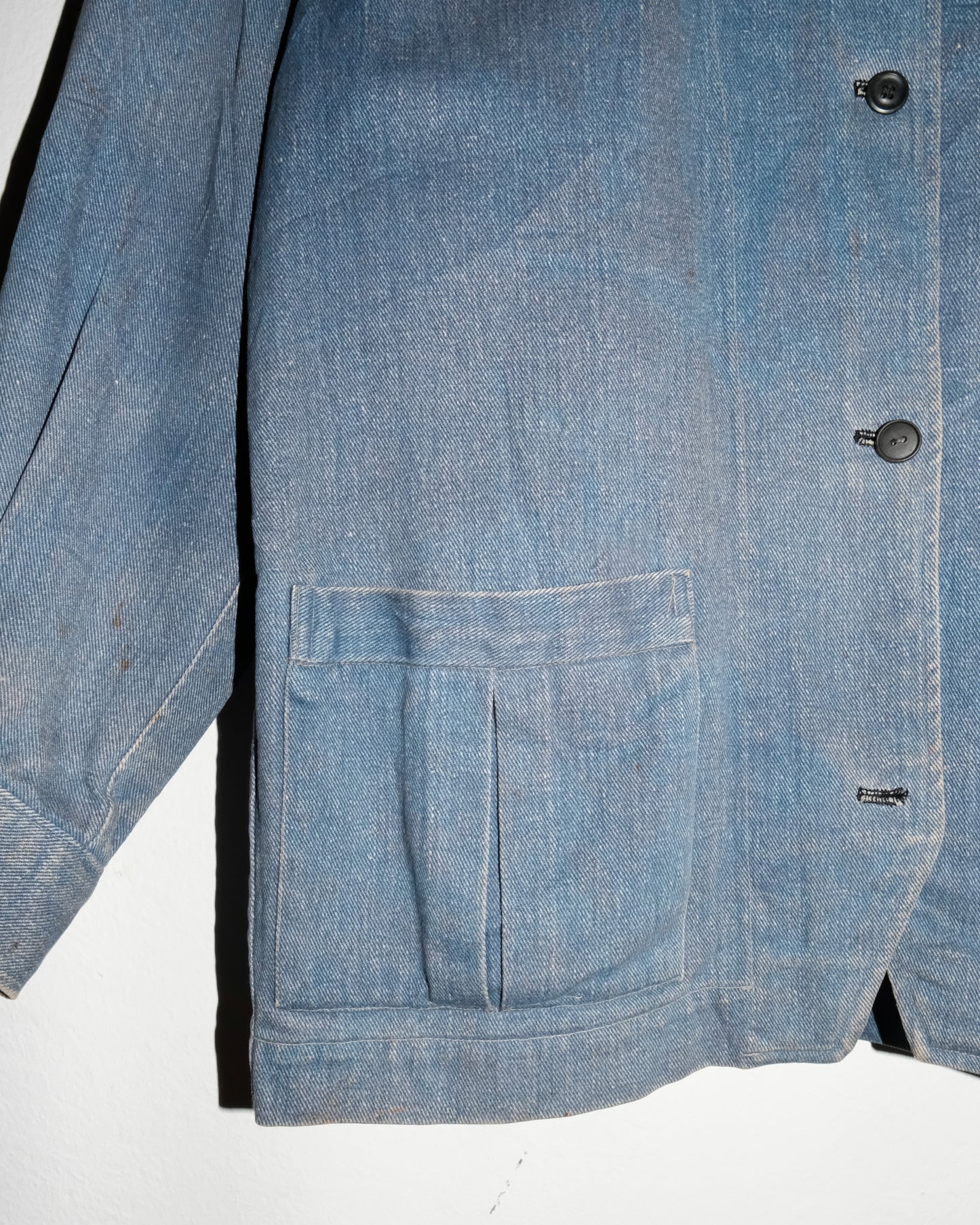 70s DENIM BUTTON-UP SHIRT