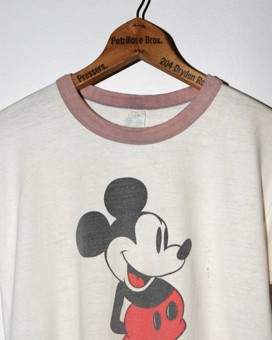 80s MICKEY MOUSE RINGER TEE