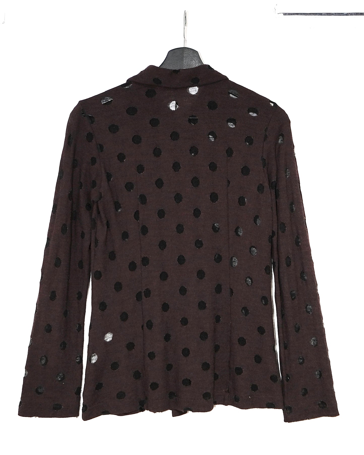 Comme des Garcons tricot AD1996 WOOL POLKADOT CARDIGAN