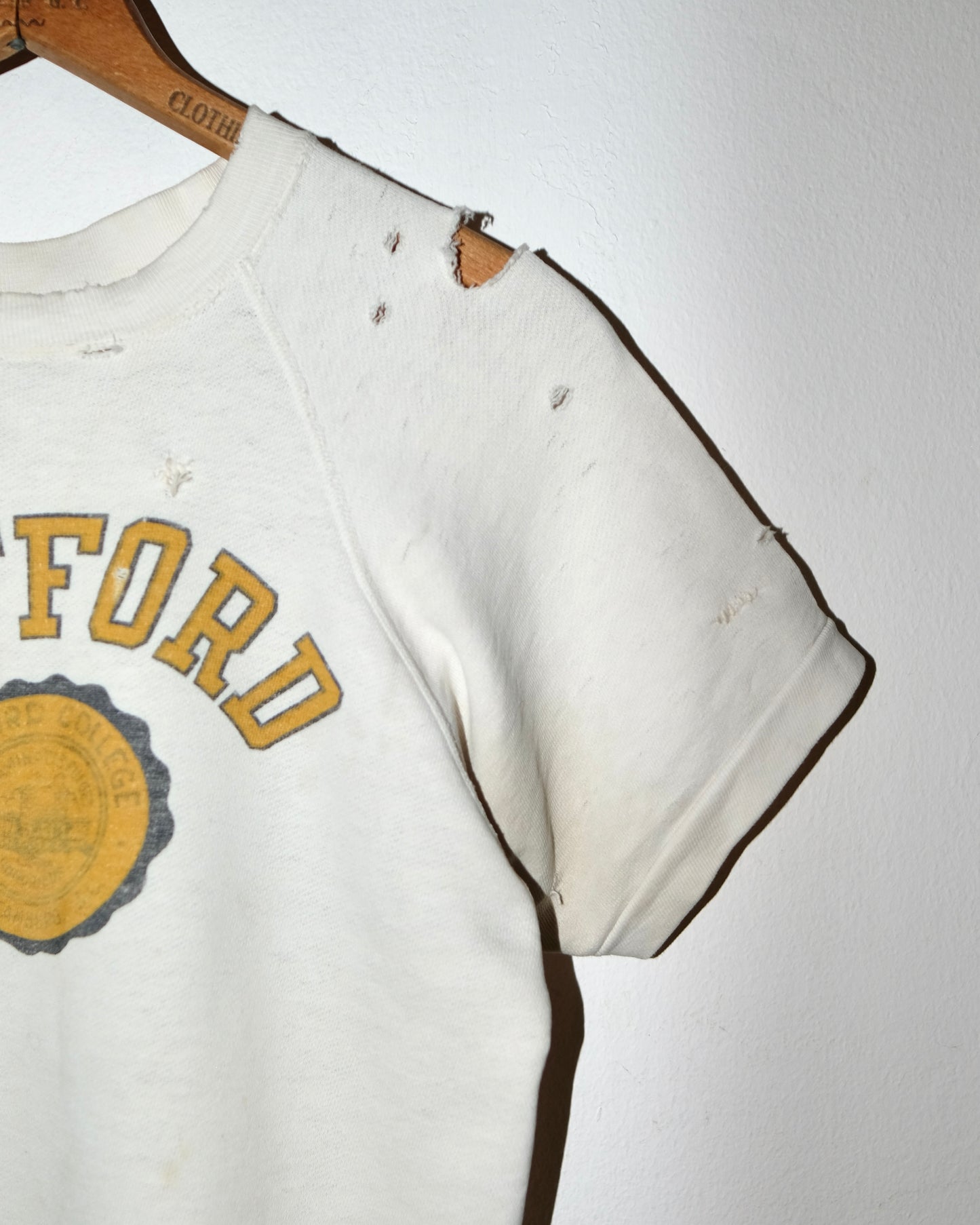 50s CHAMPION RUNNING MAN “WOFFORD” SWEATSHIRT