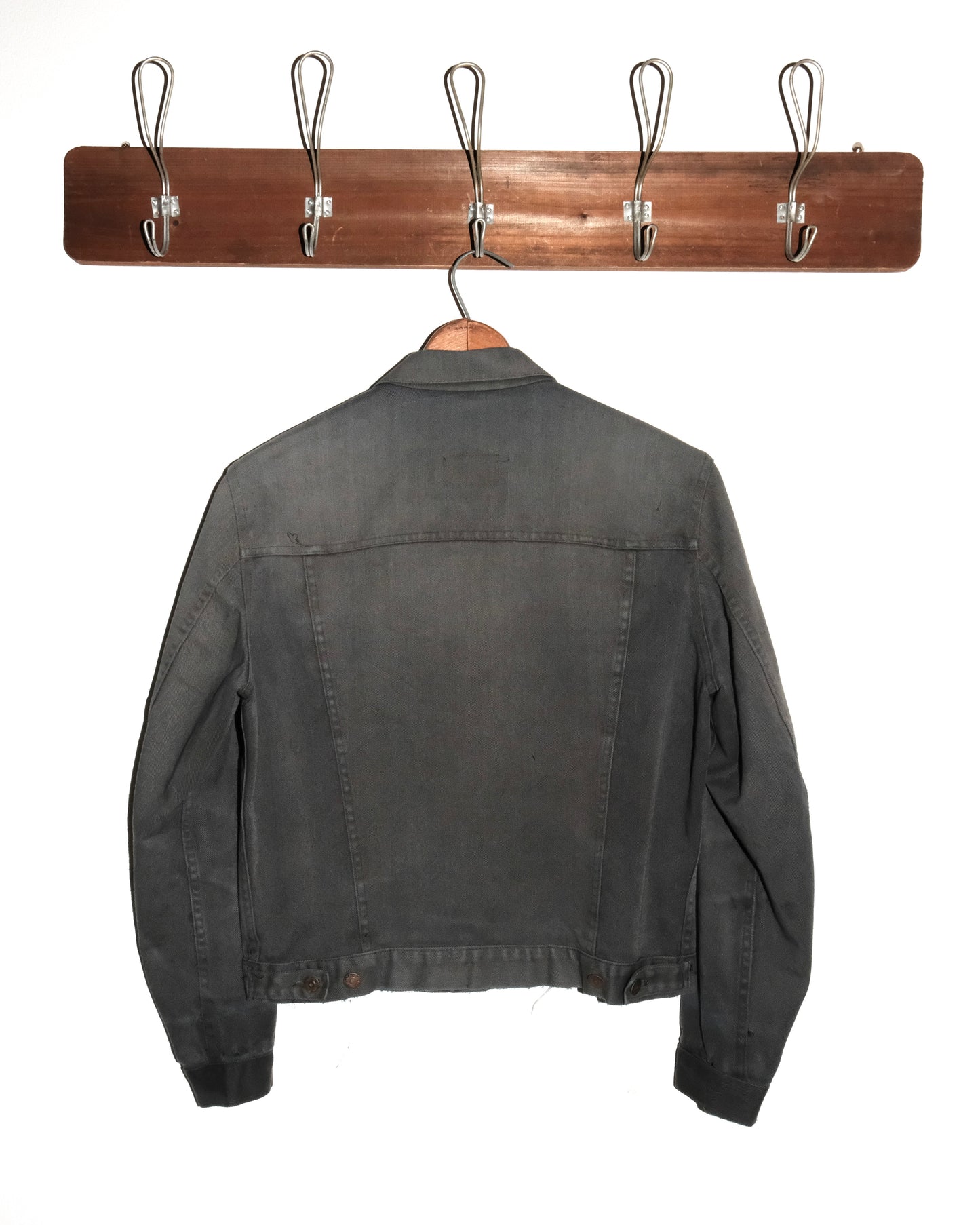 70s LEVI’S TYPE 3 BLACK FADED JACKET