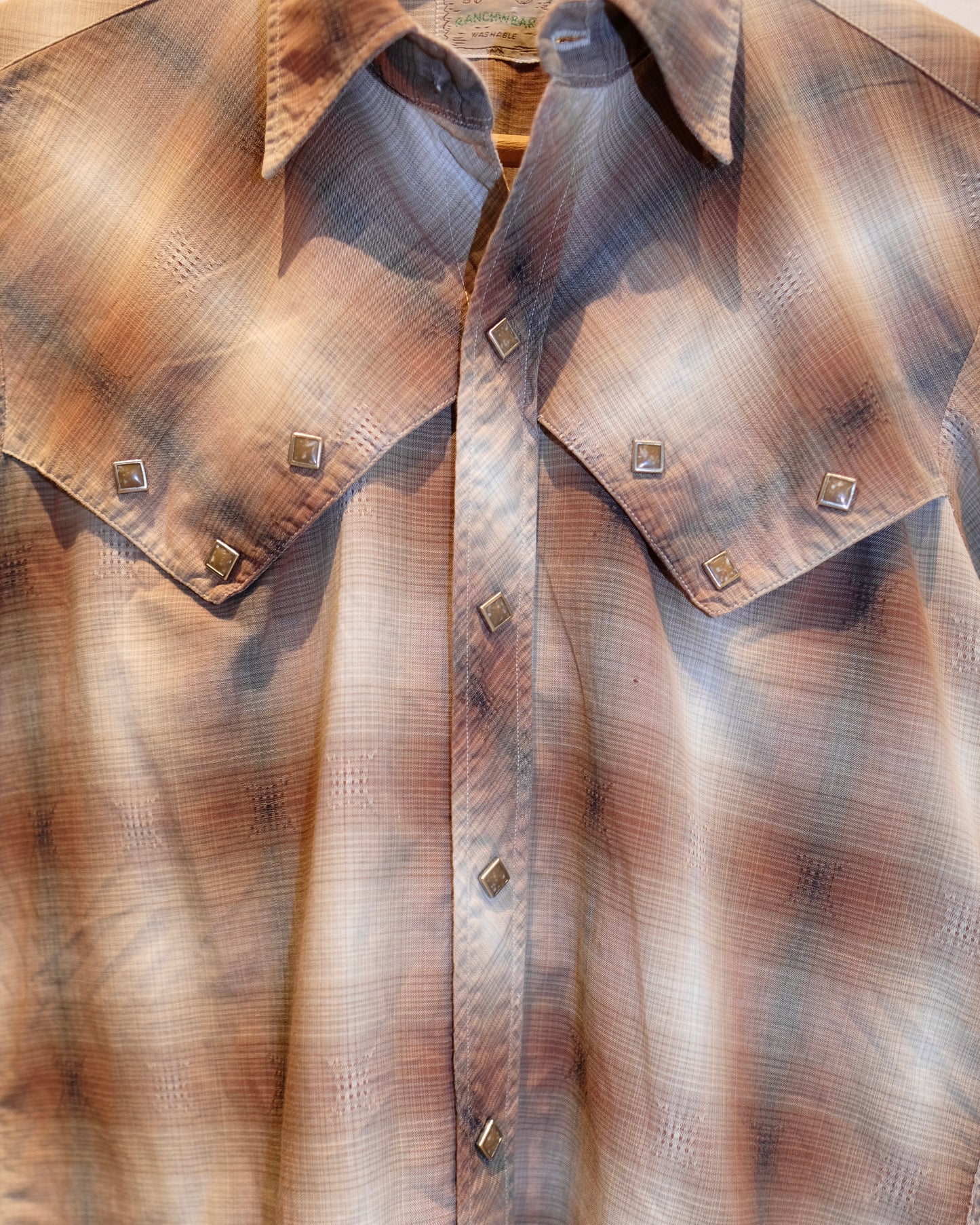 50s H BAR C RANCH WARE WESTERN PEARL SNAP SHIRT