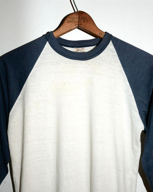 80s BLANK TWO TONE RAGLAN TEE