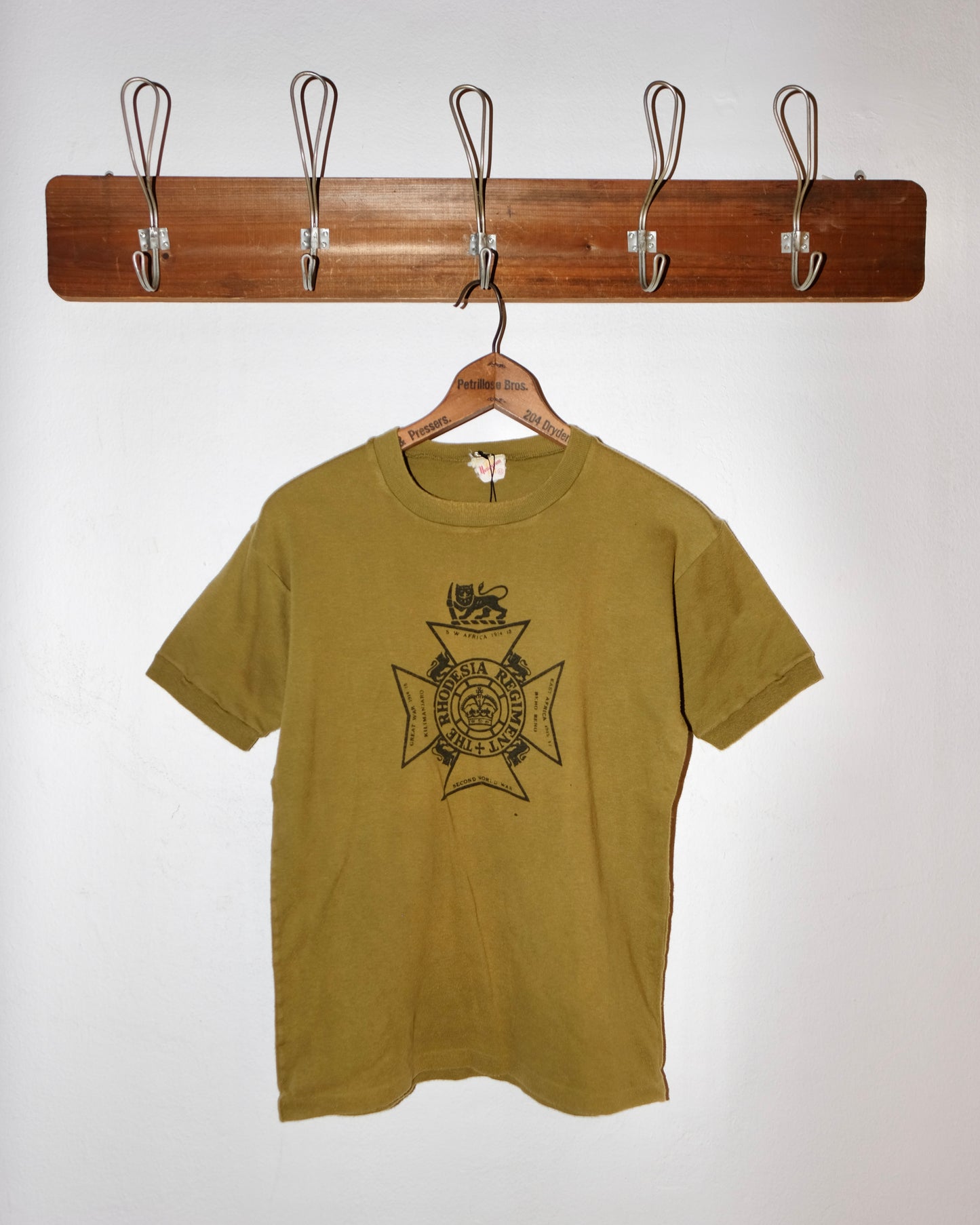 70s RHODESIAN REGIMENT BUSH WAR TEE