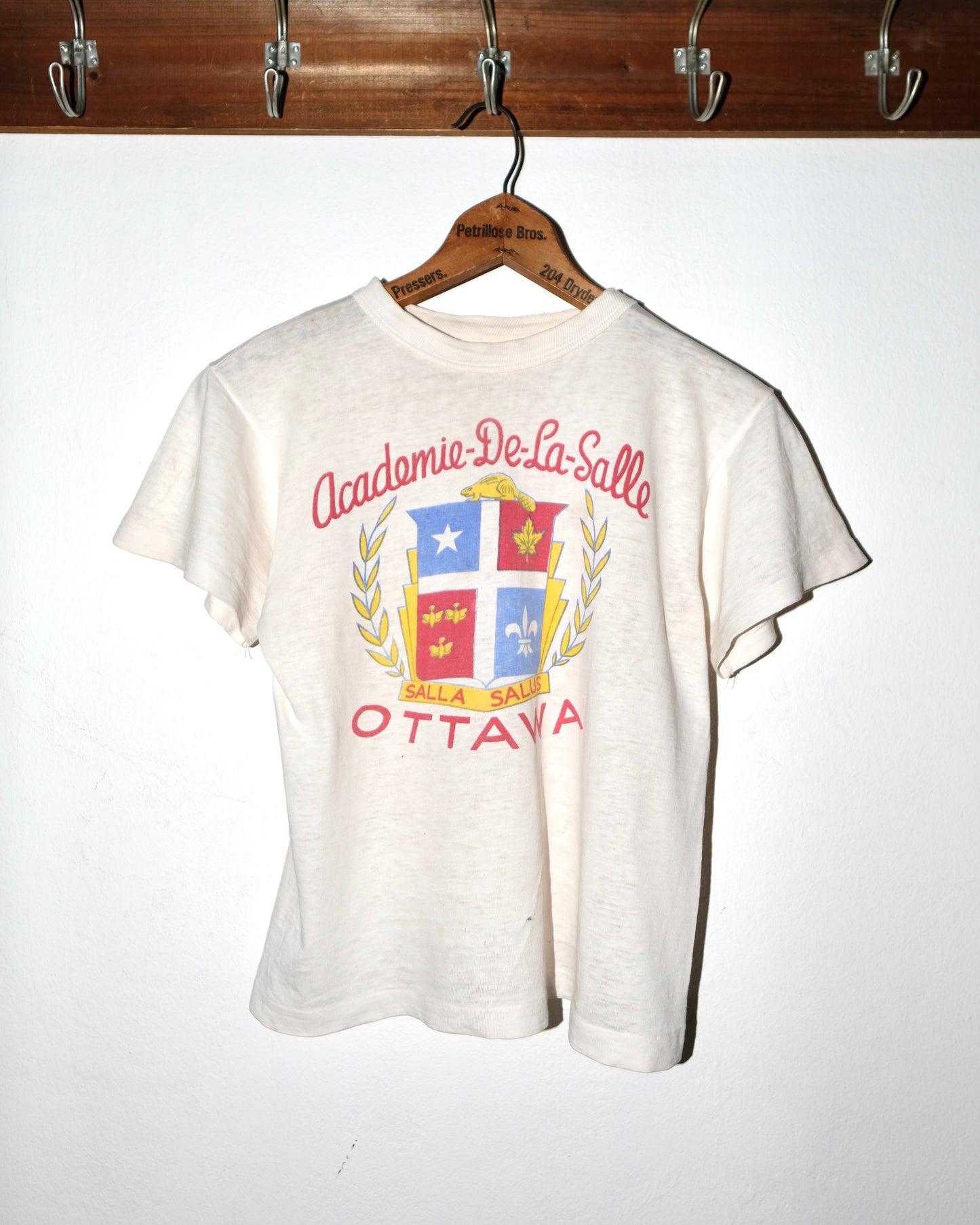 60s "ACADEMIE-DE-LA-SELLE OTTAWA" TEE