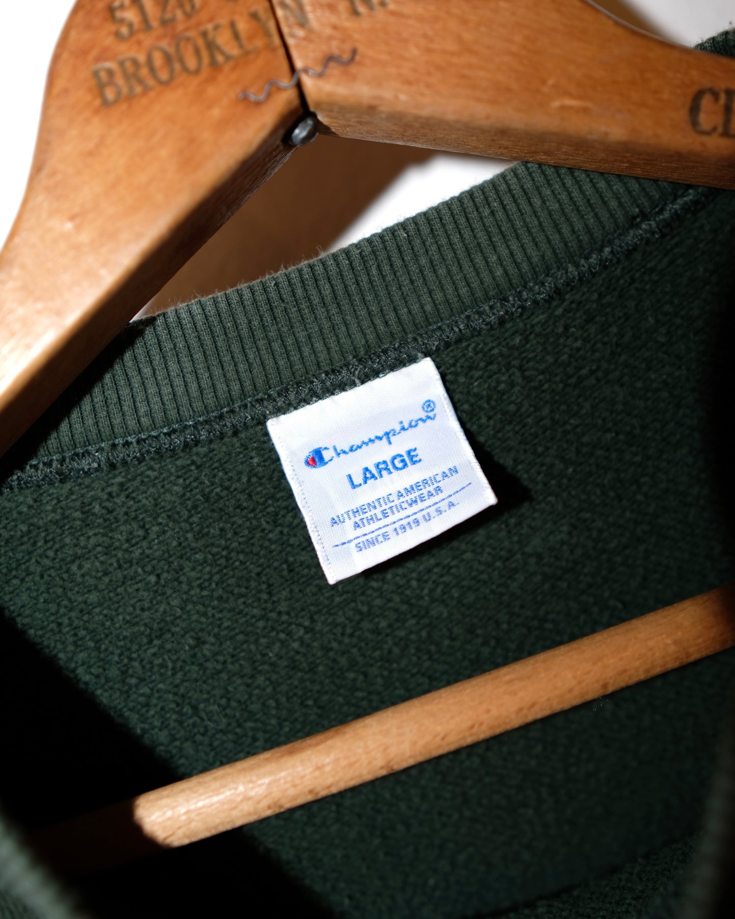90s CHAMPION SWEATSHIRT FADED GREEN