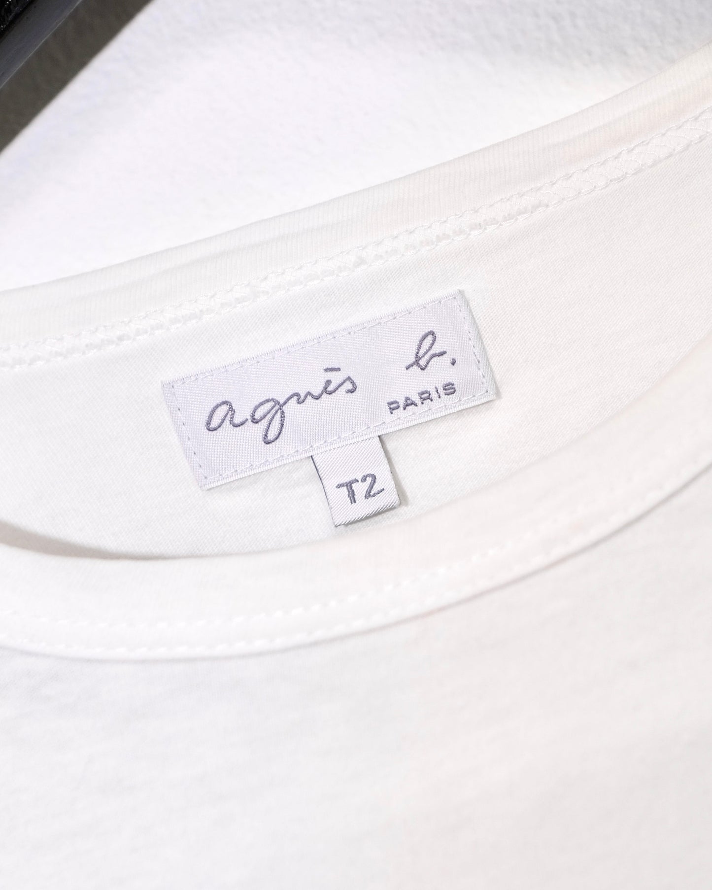 Agnès B. LOGO PRINTED TEE