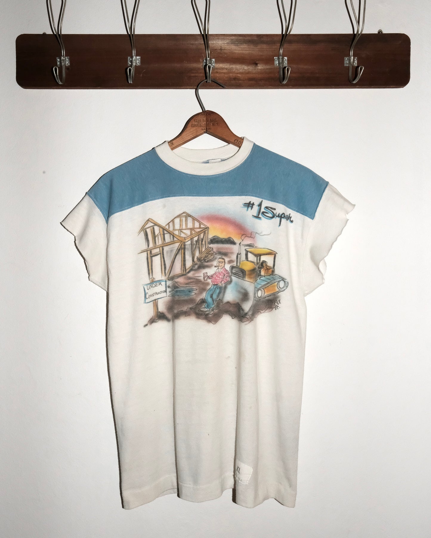 80s AIR BRUSH TWO TONE TEE