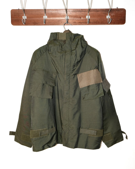 90s U.K.ARMY SUIT CHEMICAL PROTECTIVE WITH HOOD