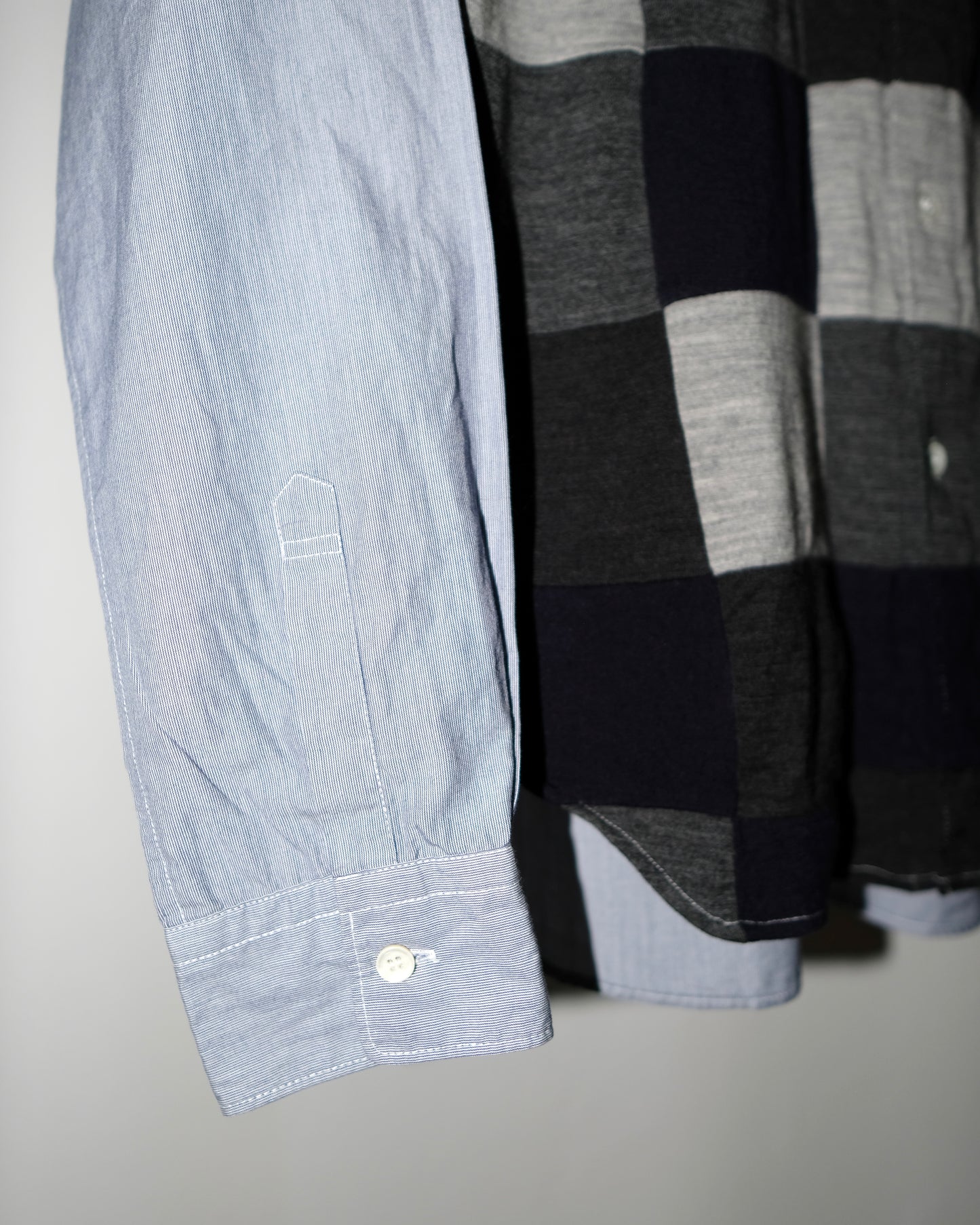 Comme des Garçons HOMME AD2009 FRONT PATCHWORK SHIRT