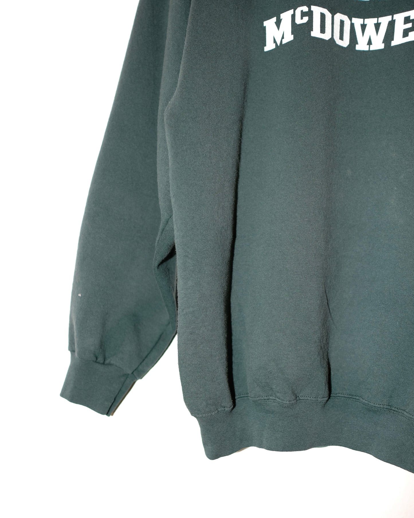 90s FONT SWEATSHIRT ‘CAMP MCDOWELL’