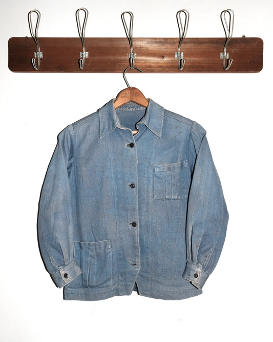 70s DENIM BUTTON-UP SHIRT