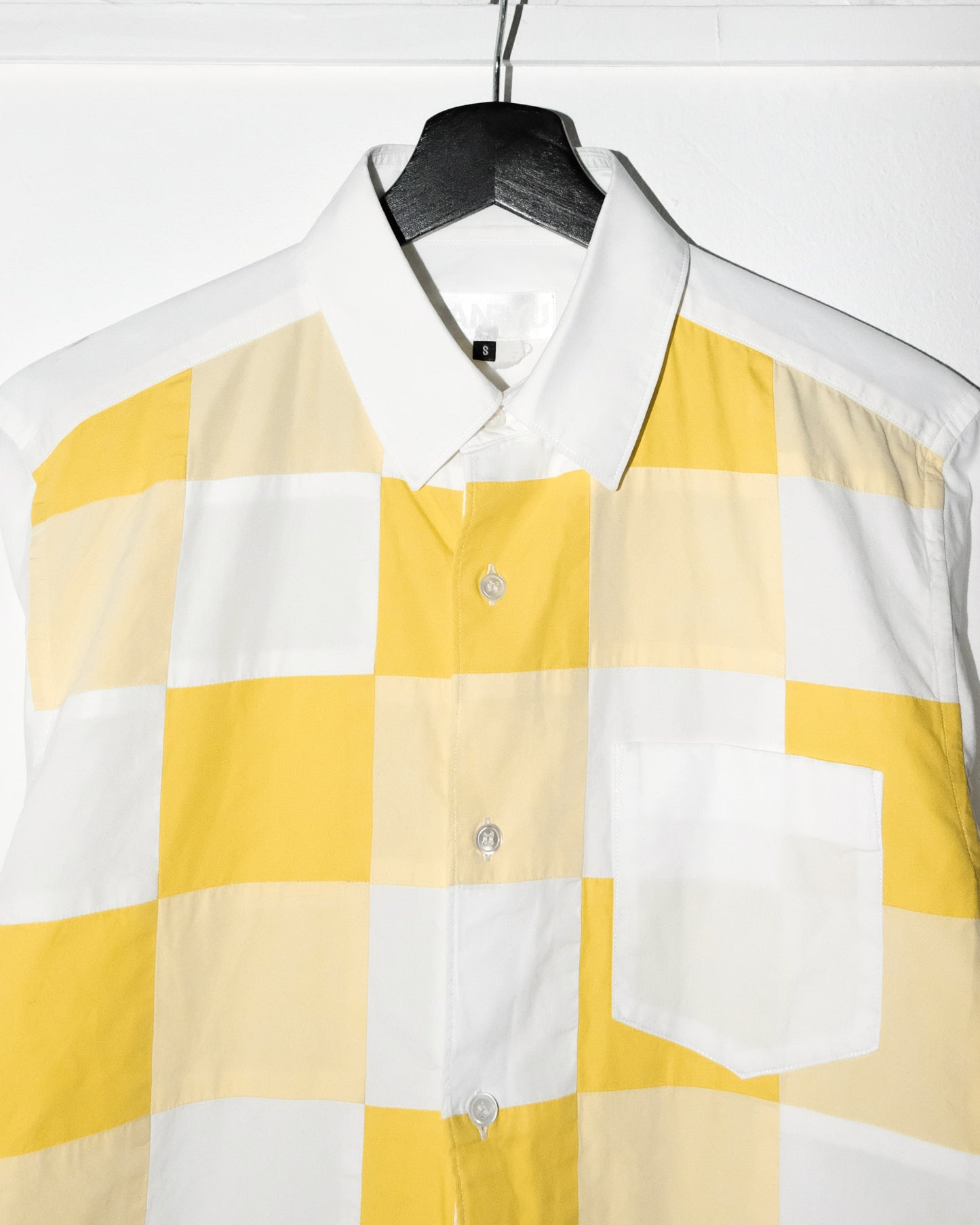 COMME des GARCONS GANRYU CHECKERBOARD PATCHWORK