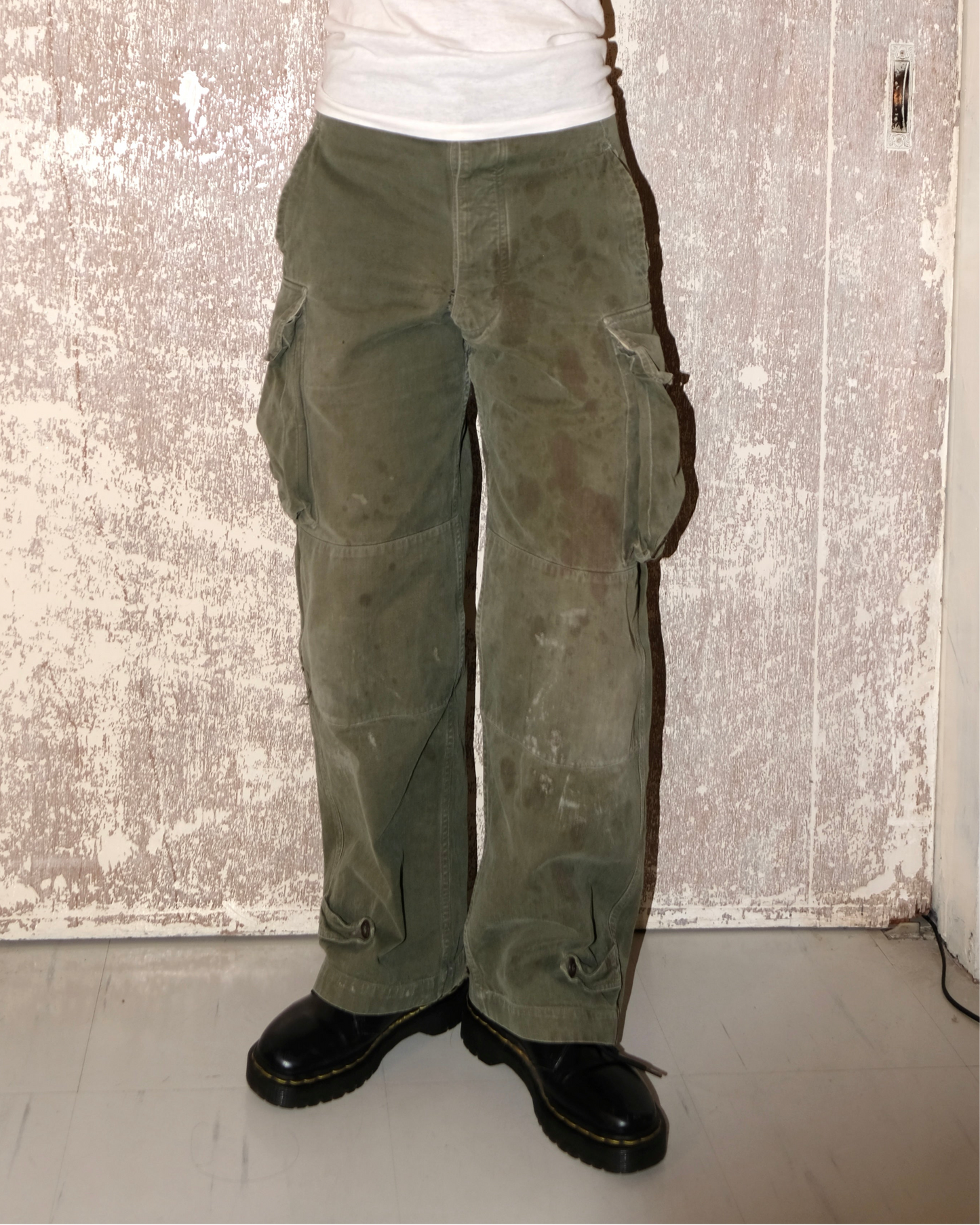 50s EUROPEAN MILITARY TWO POCKET PANT