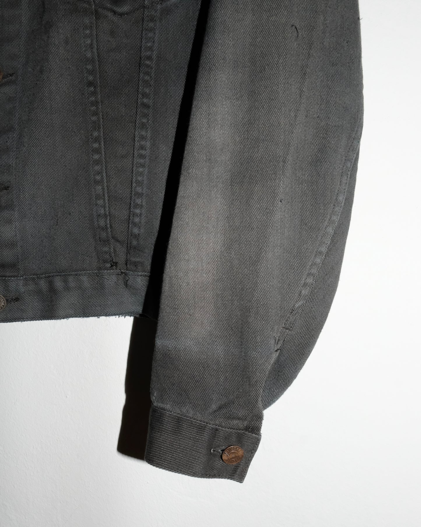 70s LEVI’S TYPE 3 BLACK FADED JACKET