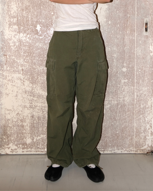 60s U.S. Army Jungle Pant Fatigues rip-stop