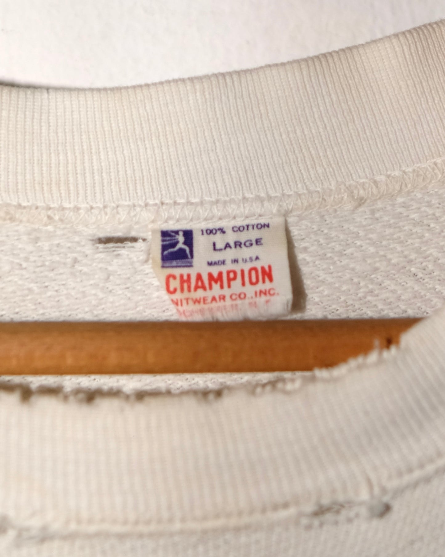 50s CHAMPION RUNNING MAN “WOFFORD” SWEATSHIRT