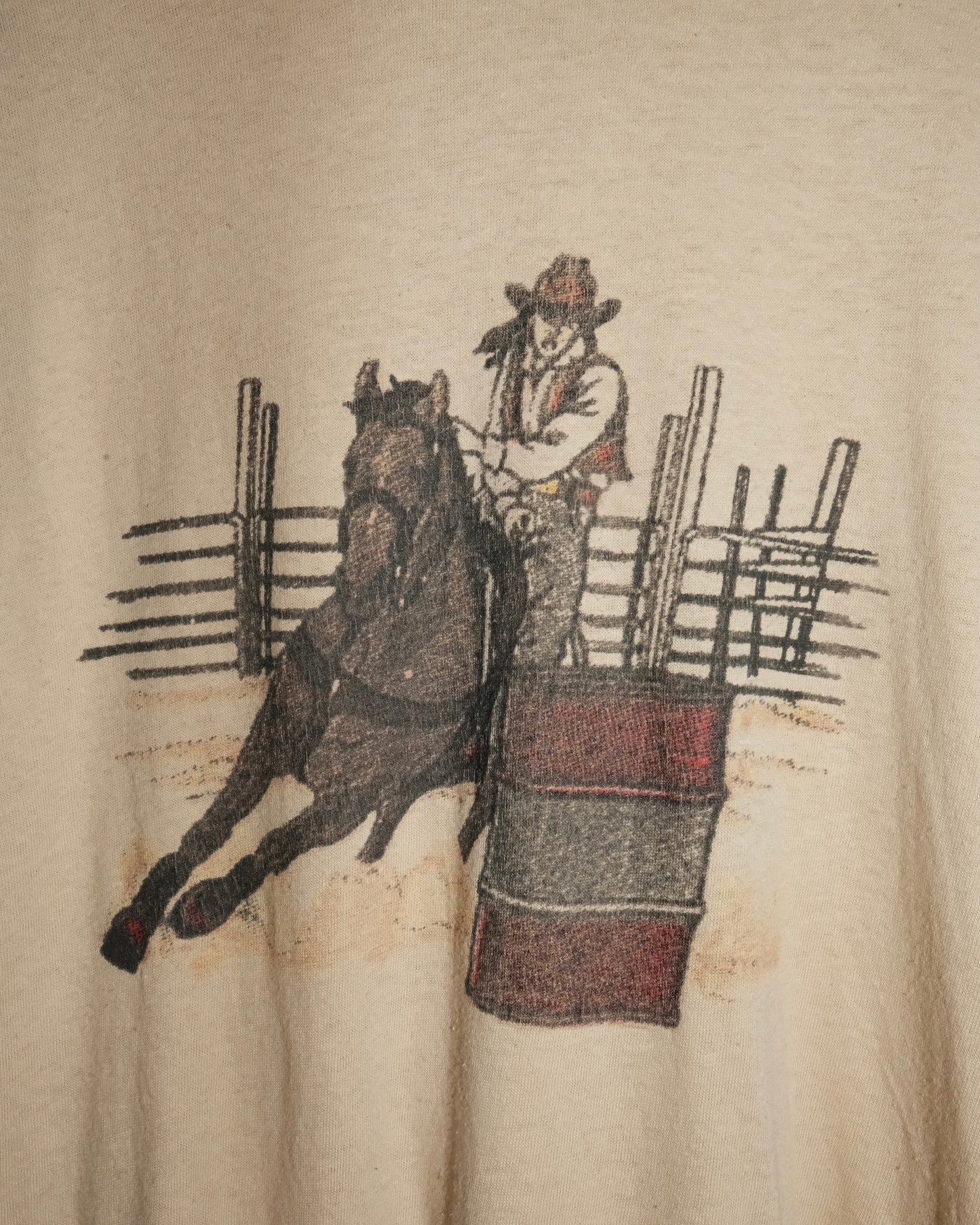 80s COW BOY RODEO TEE
