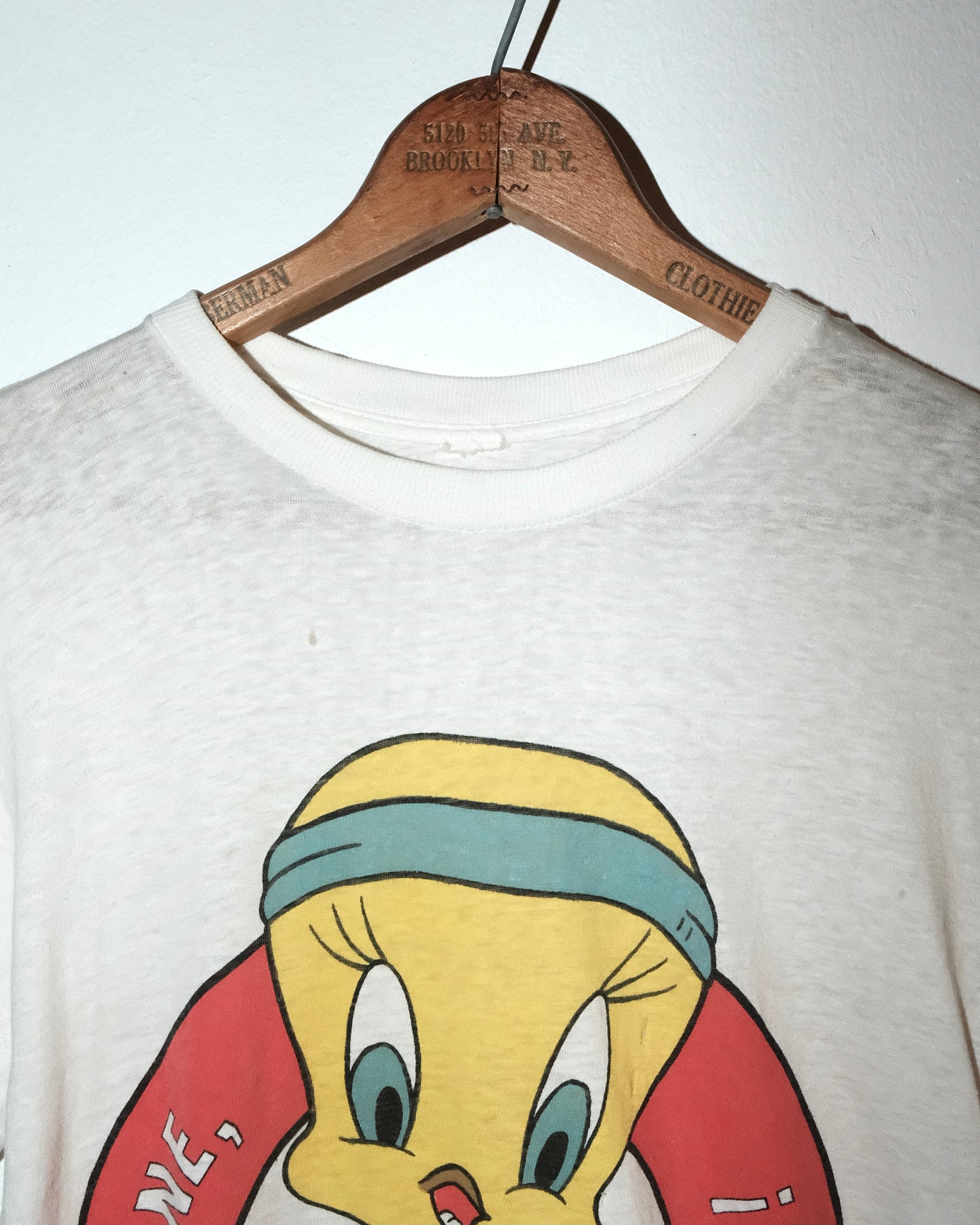 70s TWEETY PAPER THIN TEE