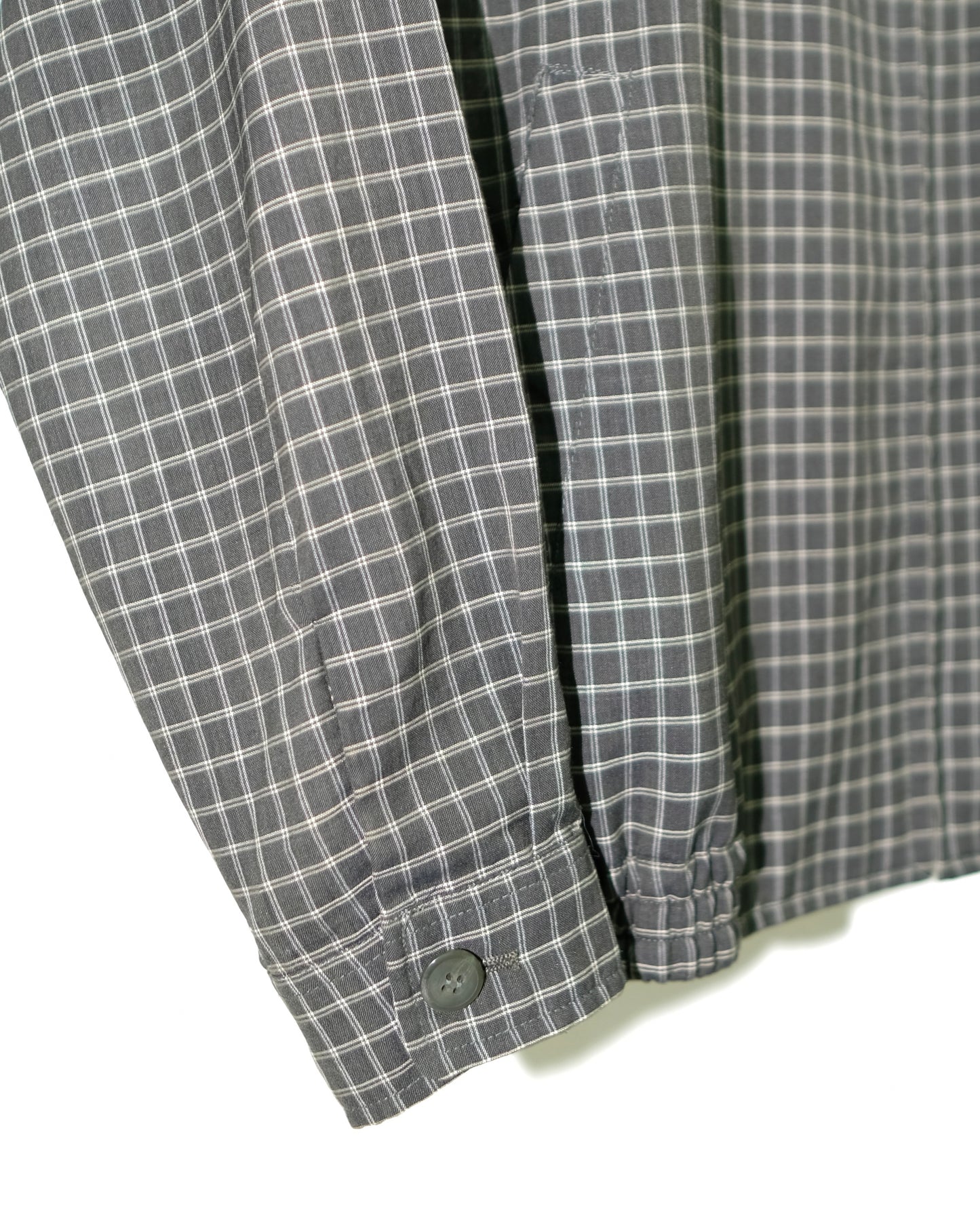 YVES SAINT LAURENT POUR HOMME BLACK GRID PLAID JACKET