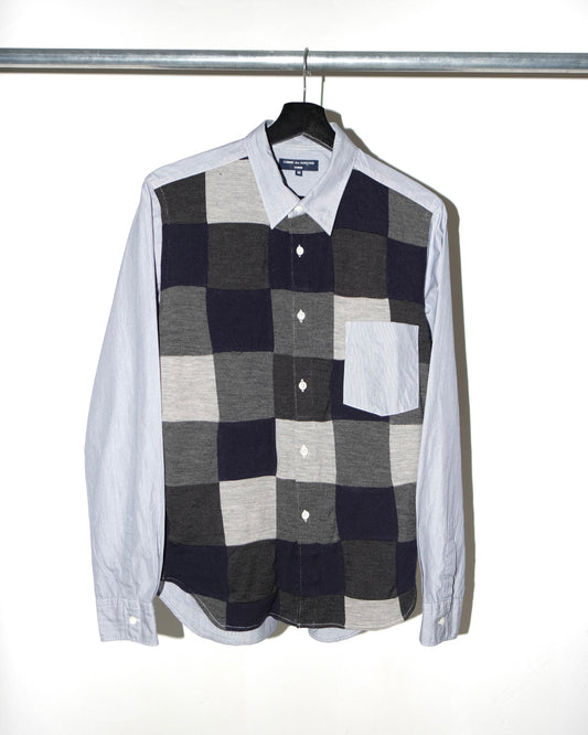 Comme des Garçons HOMME AD2009 FRONT PATCHWORK SHIRT