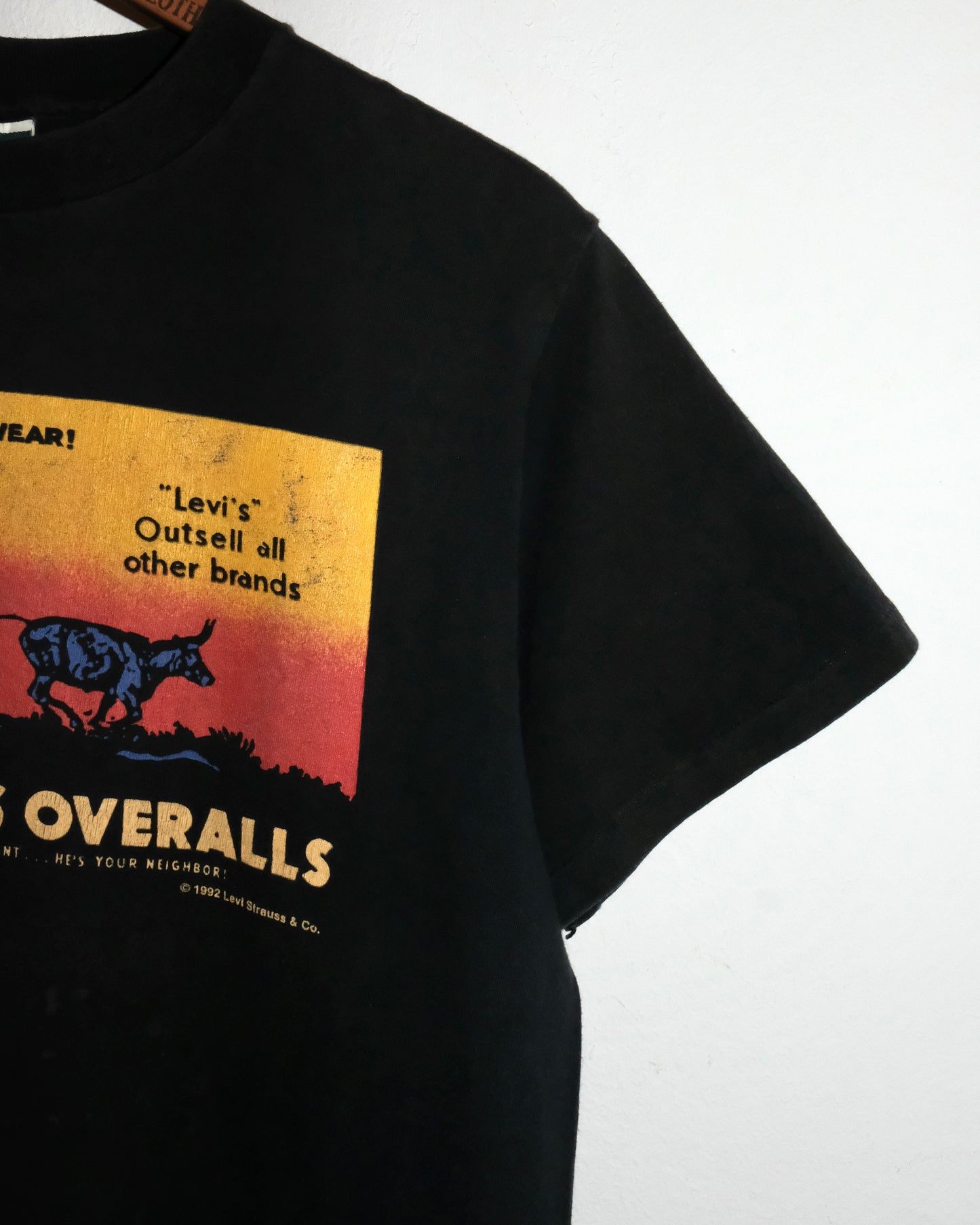 90s LEVI'S STRAUSS OVERALLS TEE