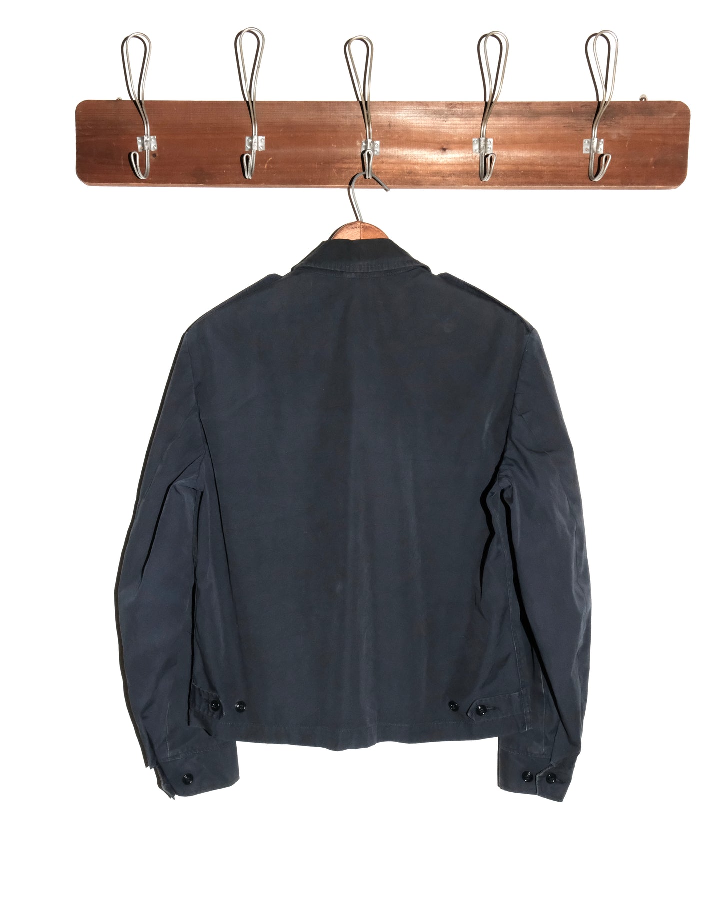 80s NAVY DECK ZIP-UP JACKET