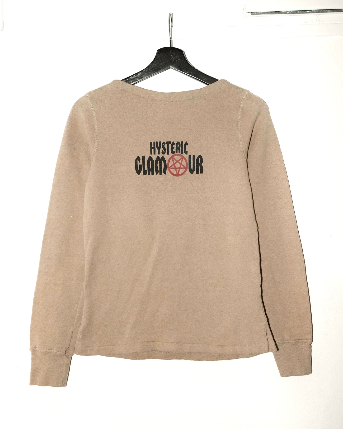 HYSTERIC GLAMOUR BEIGE JUMPER