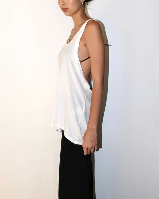 Y’s YOHJI YAMAMOTO ASYMMETRICAL TANK TOP